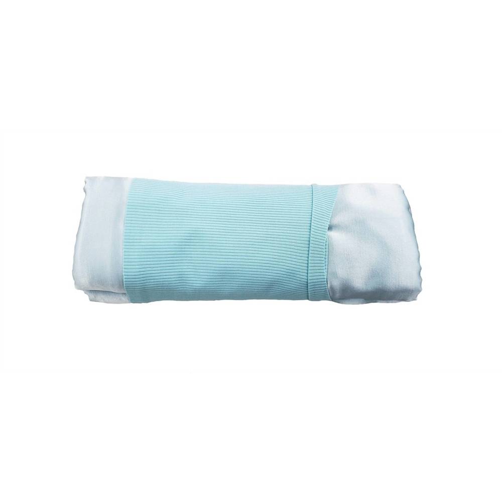 NEW PJ HARLOW satin pillow cases in aqua